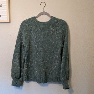 Turquoise Sparkly Sweater